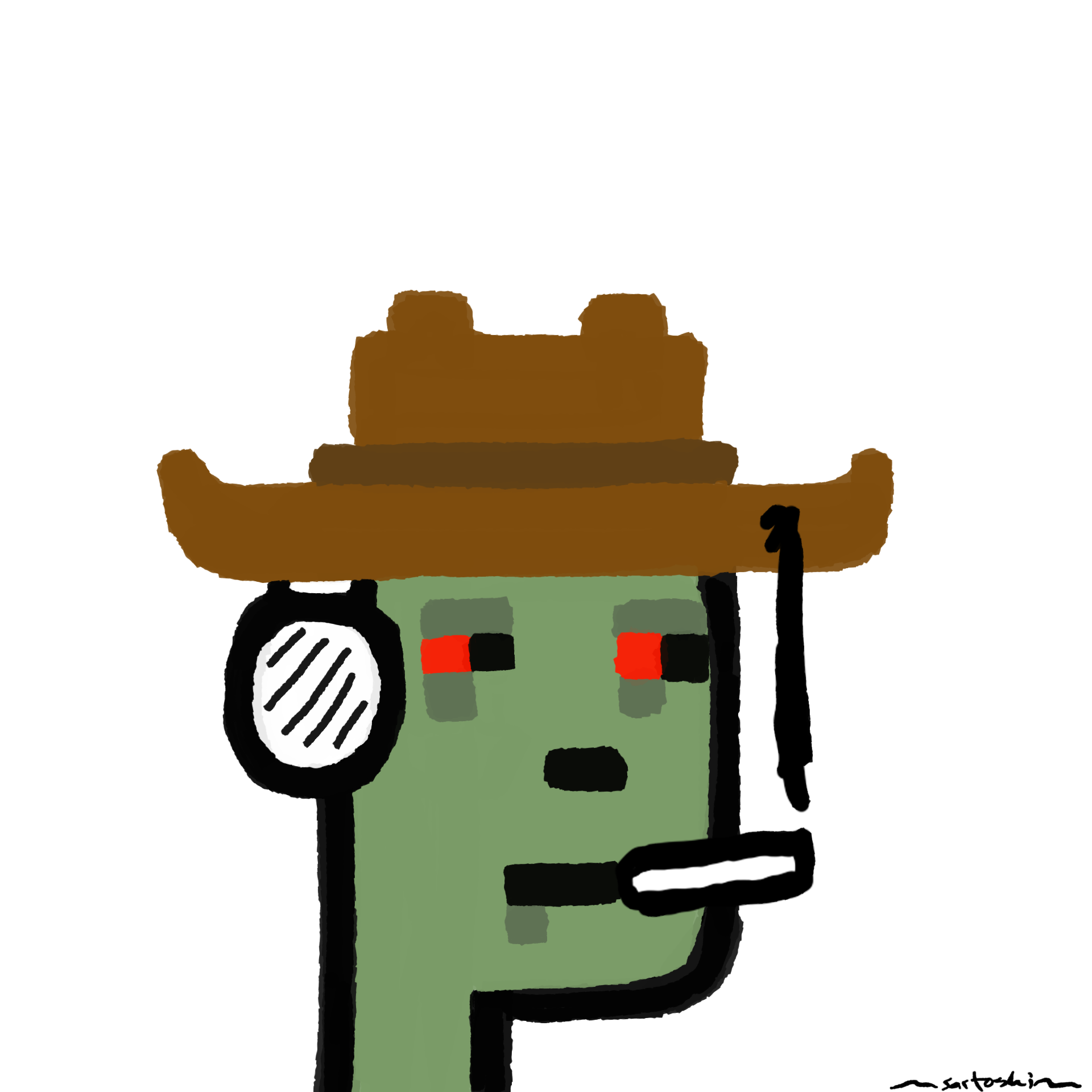 Cowboy Zombie Mfer