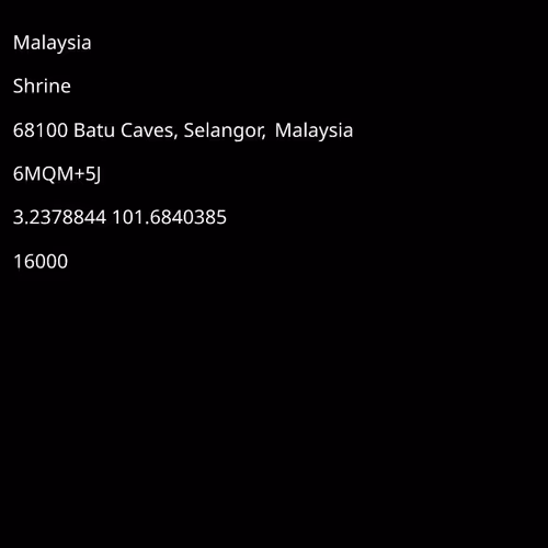 Fan of Batu Caves