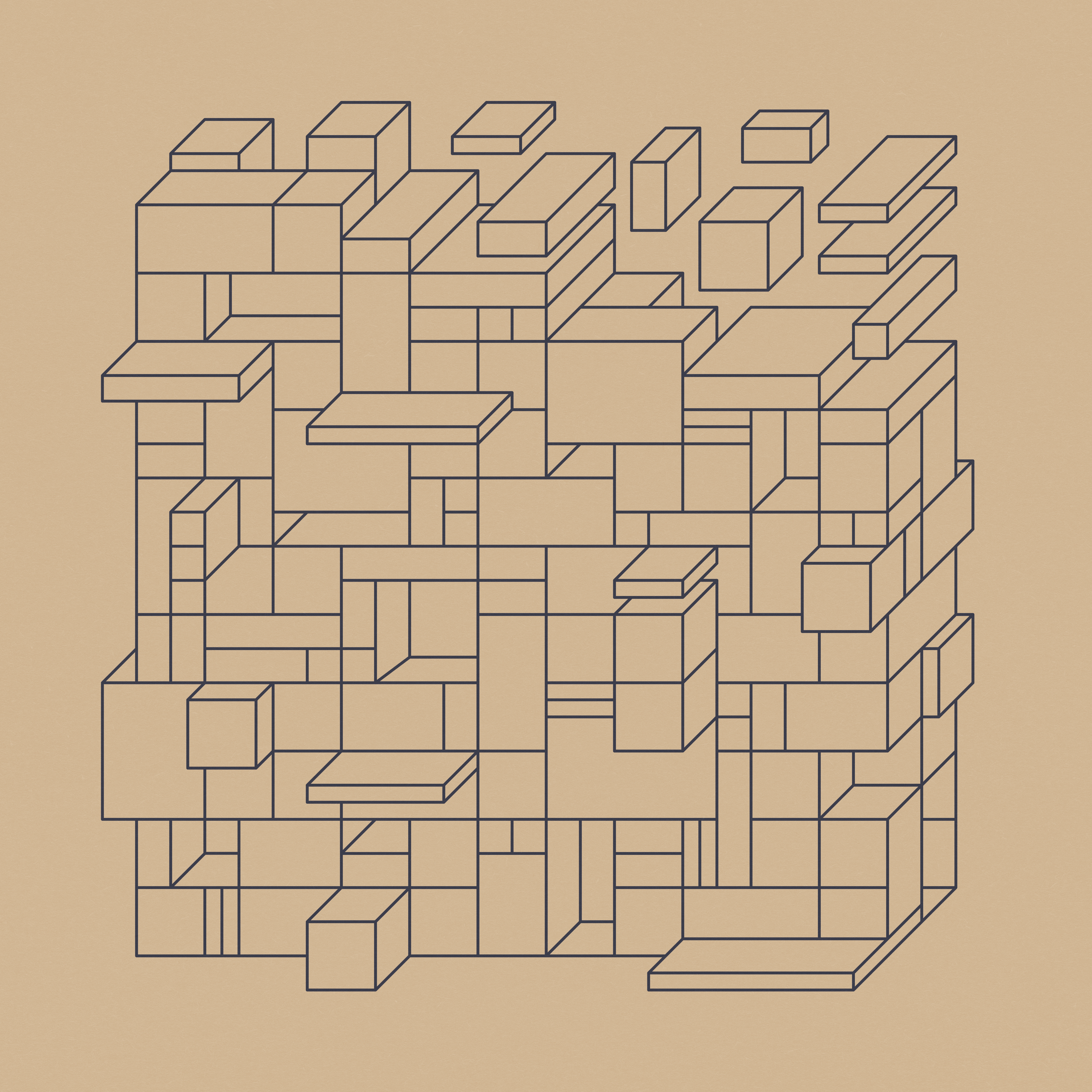 Mental Block #13 - linework