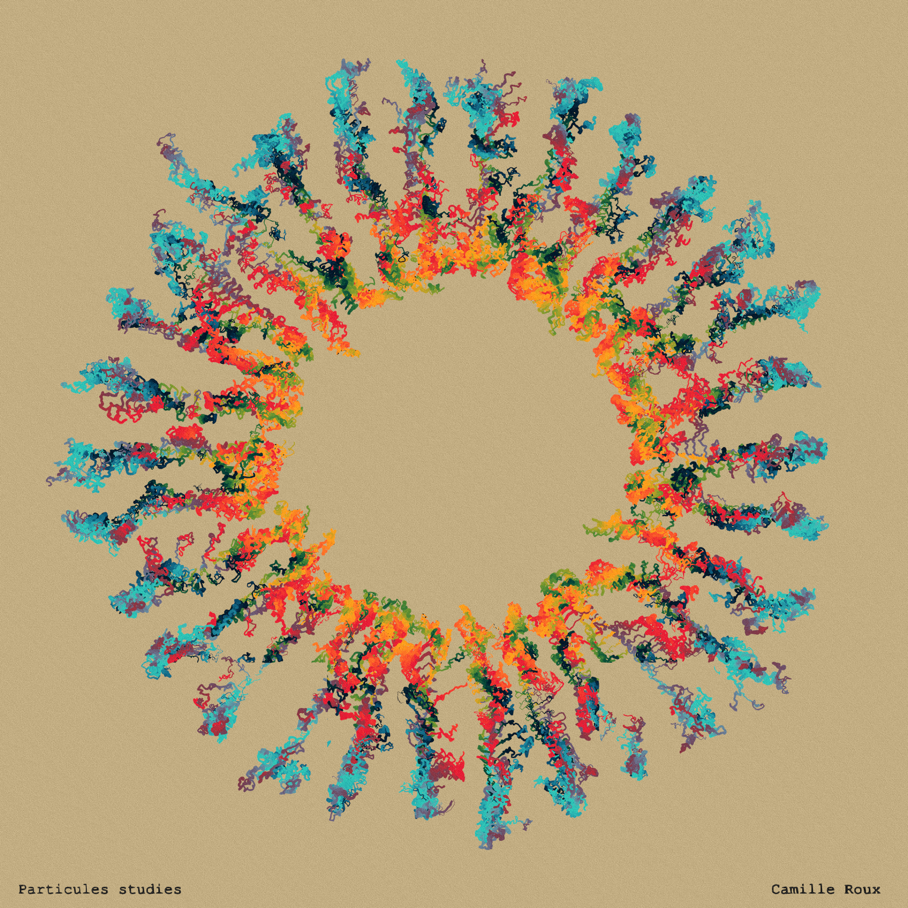 Particules Study #4