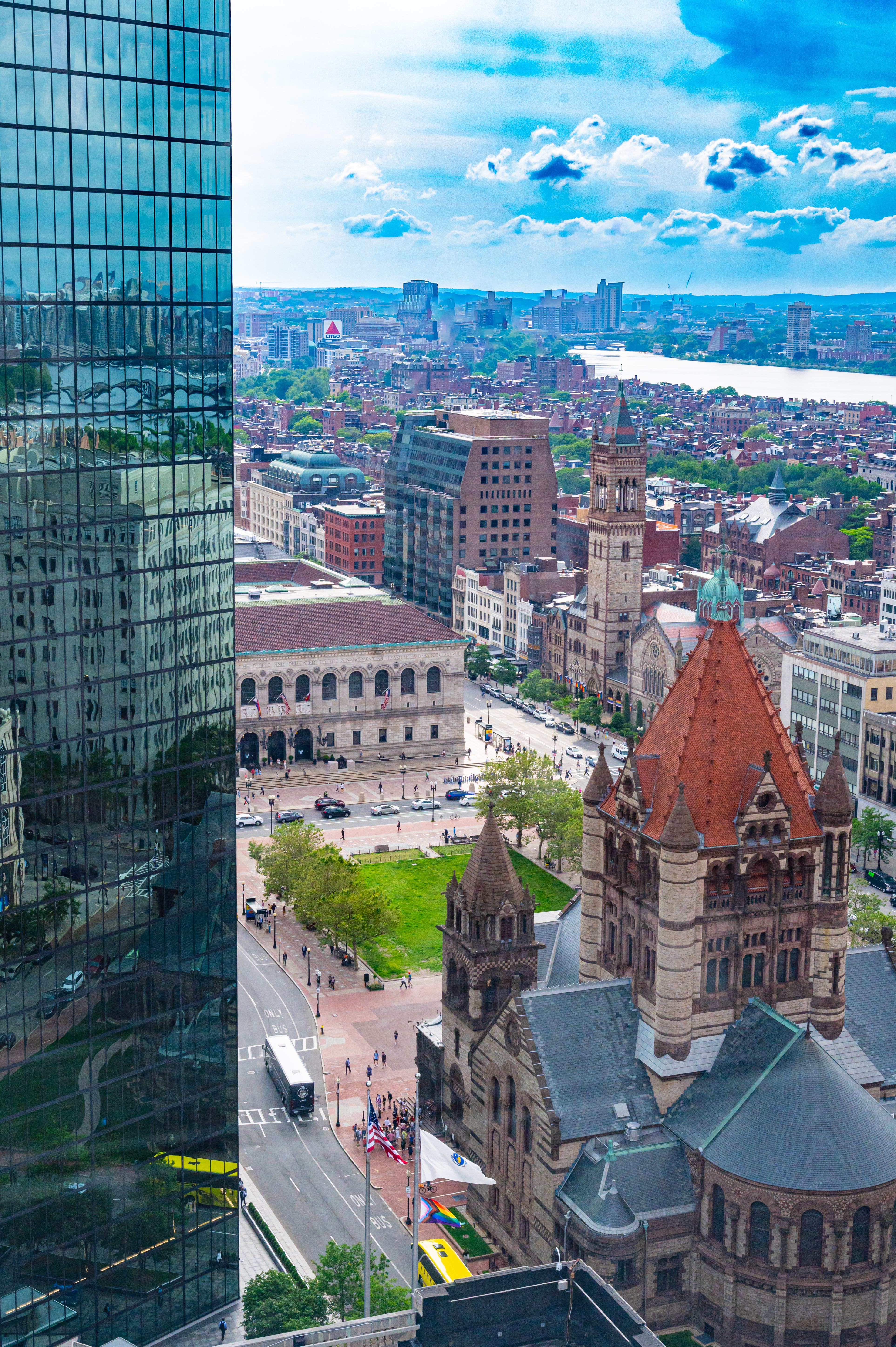 Boston Below Me