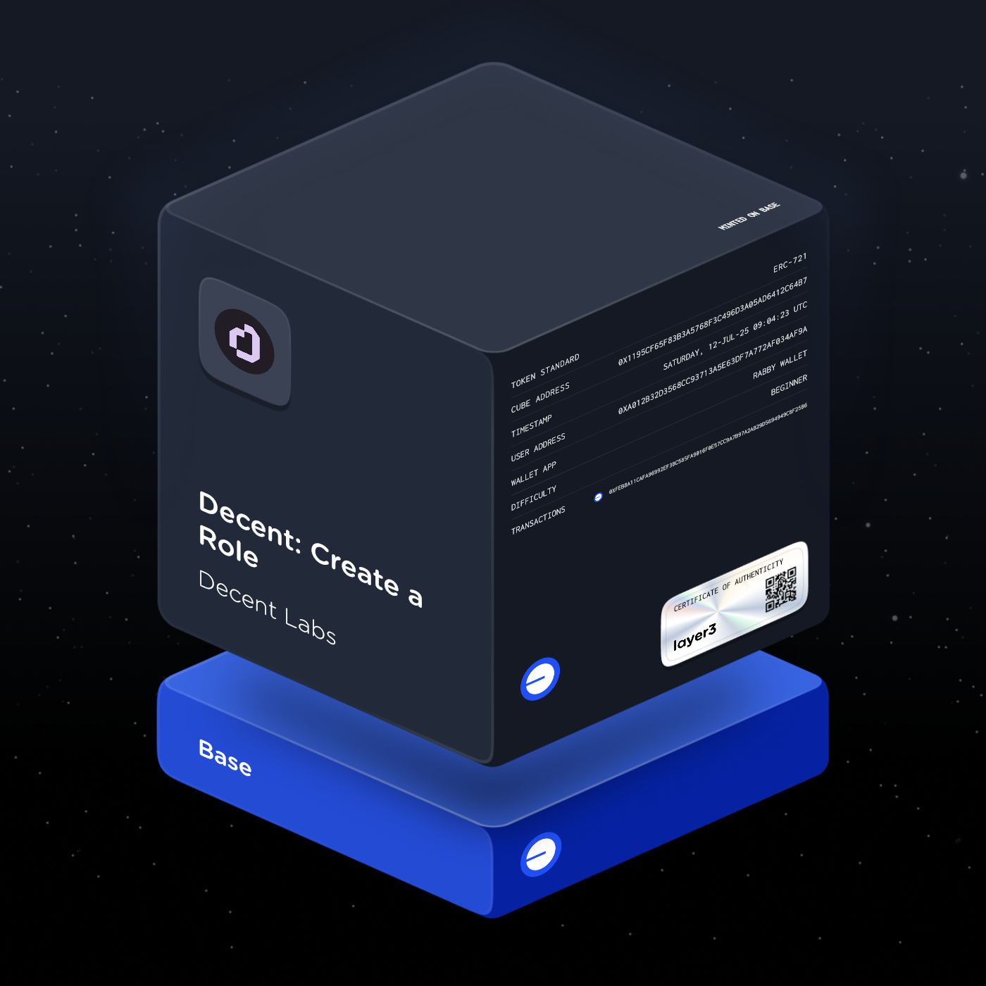 Decent: Create a Role