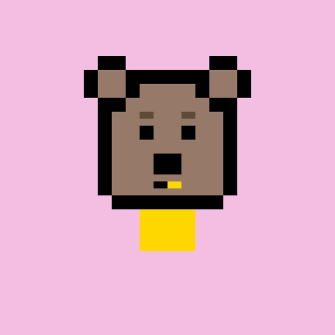 Pixel Bear #20560