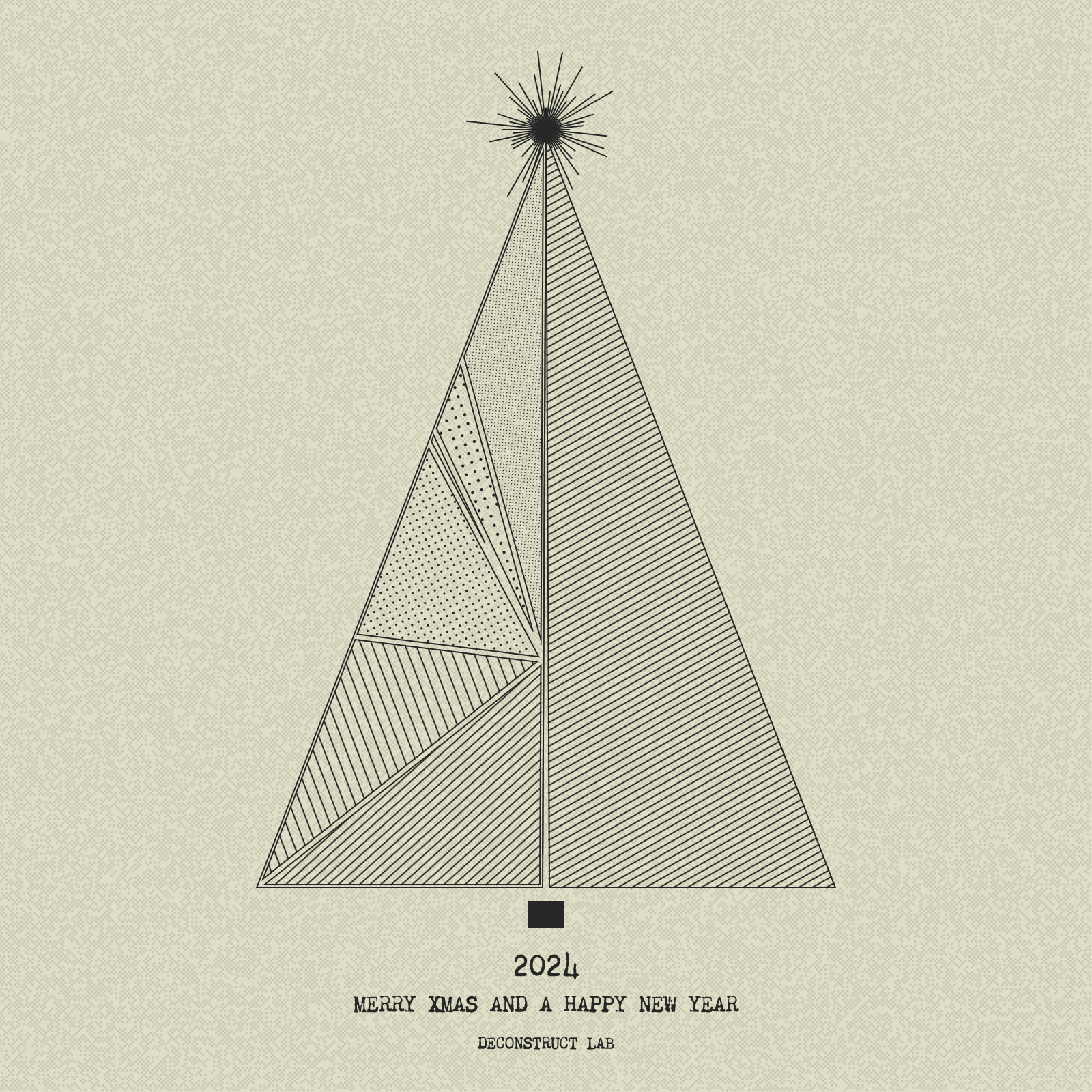 Have Yourself a Merry Little Geometric Tree #211