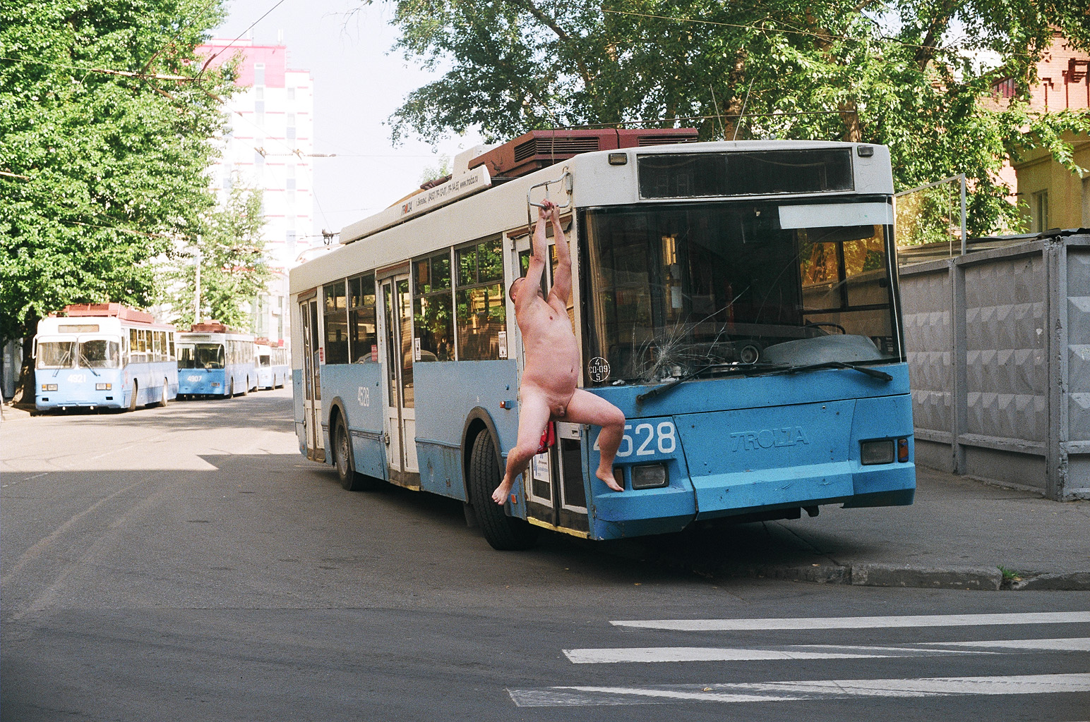 Spencer Tunick's backstage