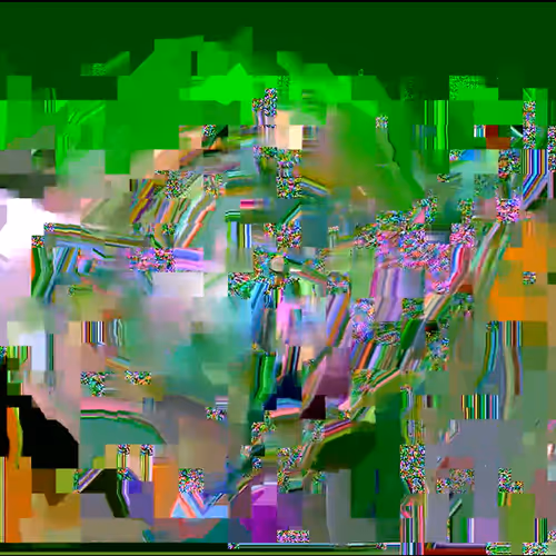 Artemis II Launch (Found Glitch Art II)