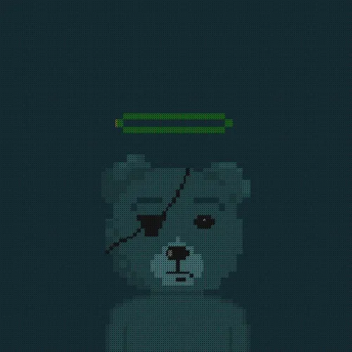 Illuminated Bear #614
