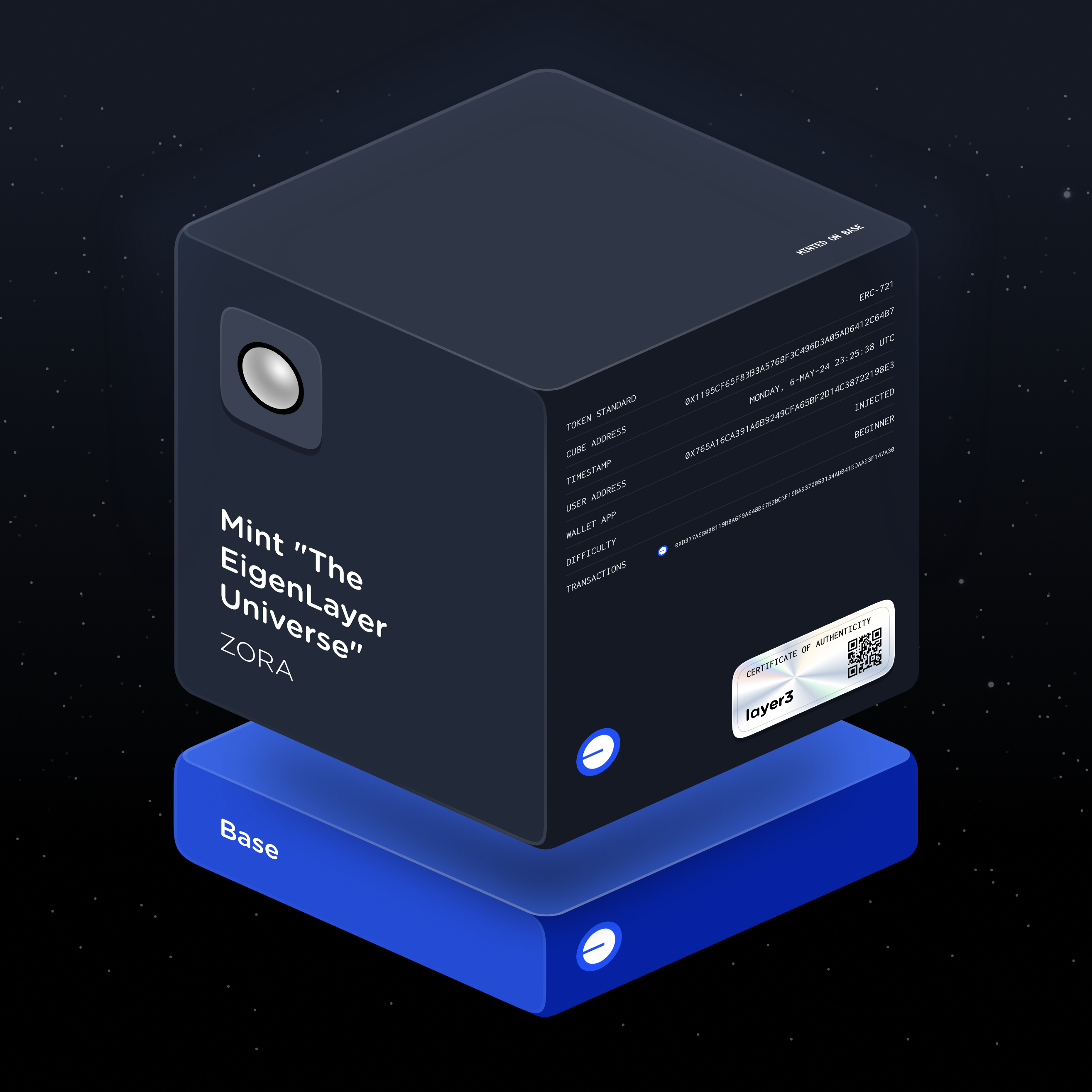 Mint "The EigenLayer Universe"