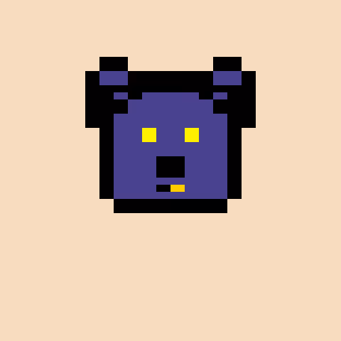 Pixel Bear #51873