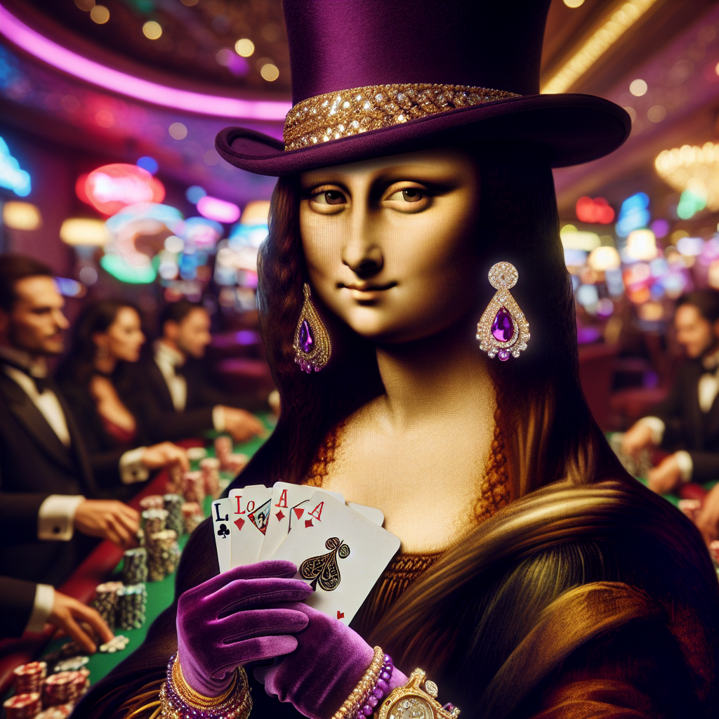 Lisa with cards