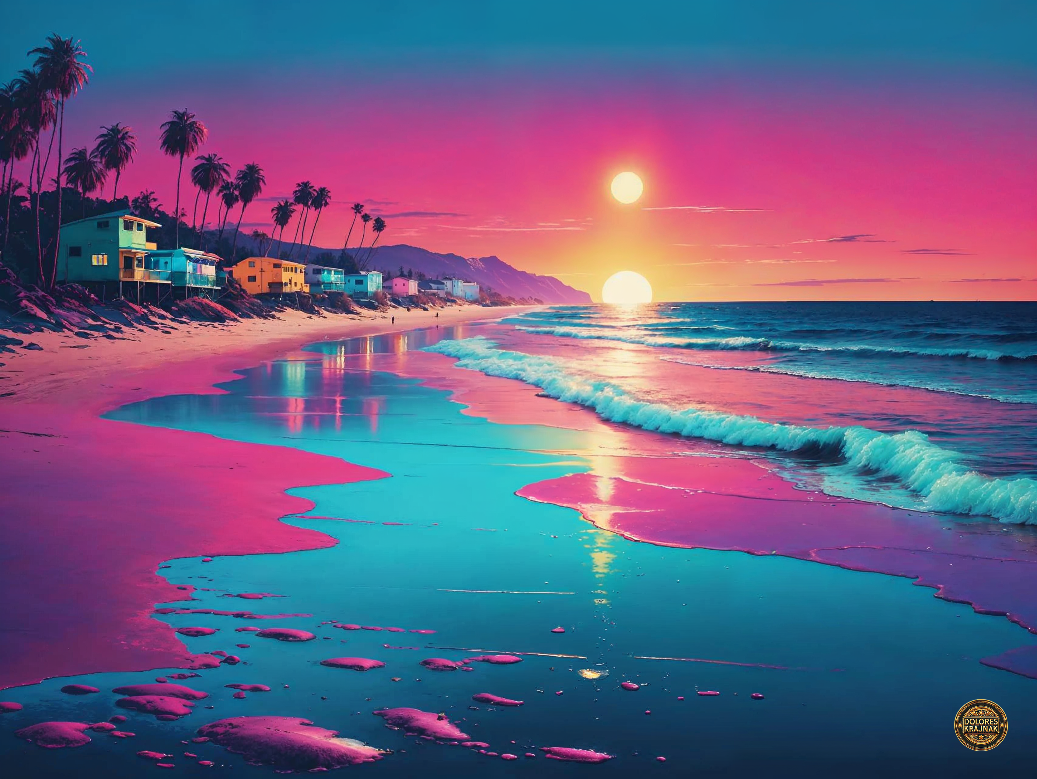 Retro Beach Town R 1 #21