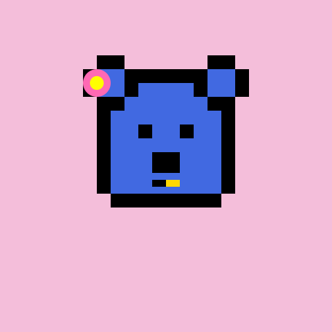 Pixel Bear #10312