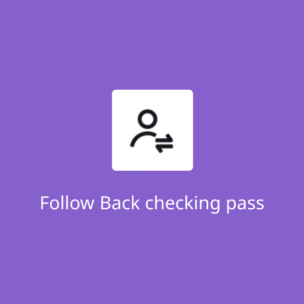 Follow Back Pass