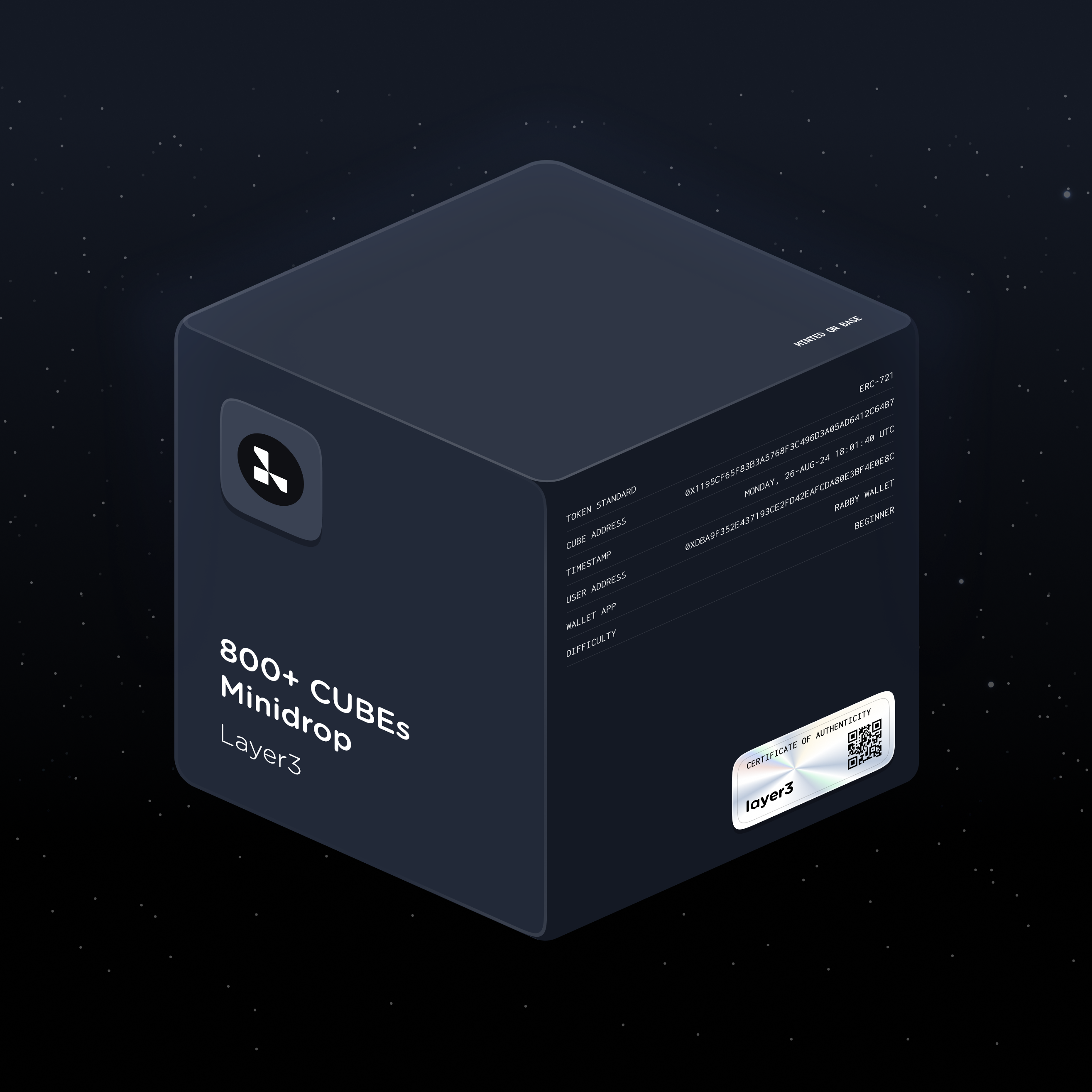 800+ CUBEs Minidrop
