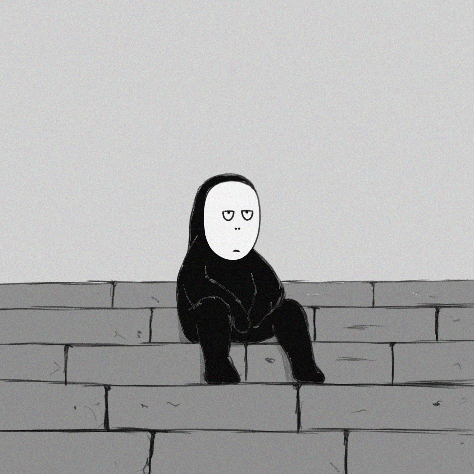 Lonely on the Steps