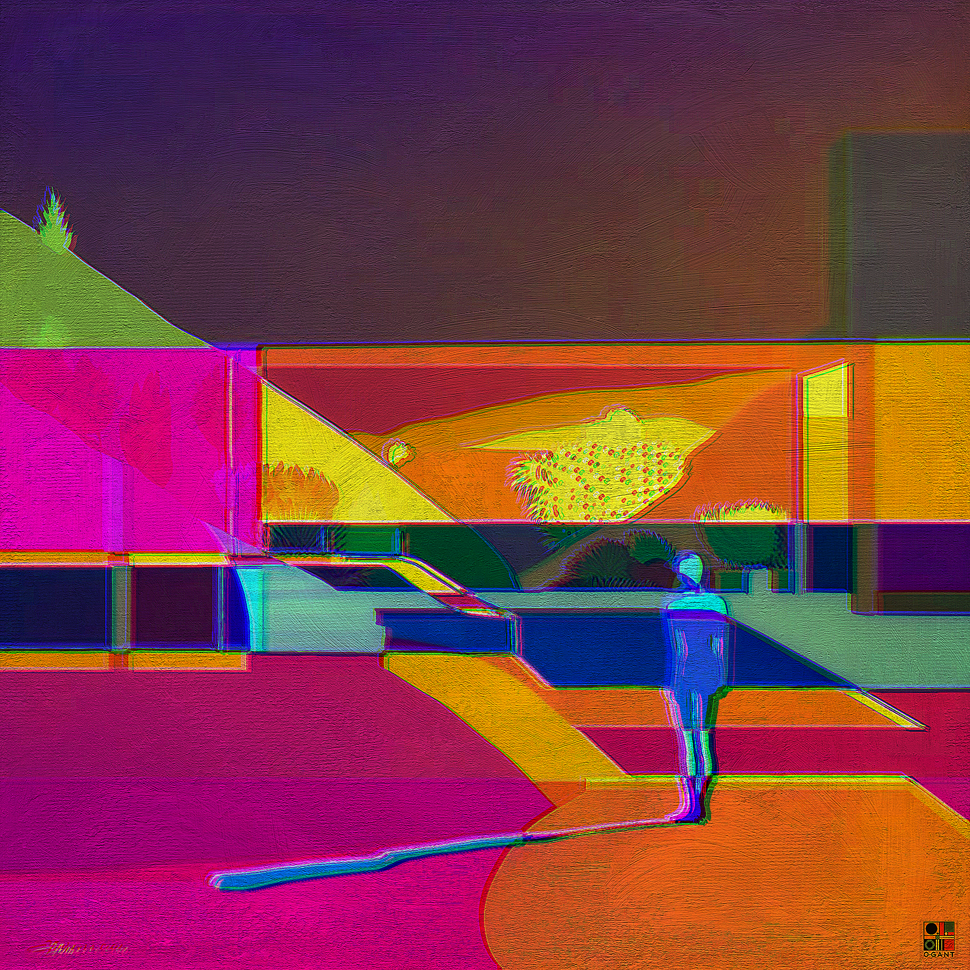 "Vanishing" art project