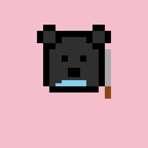 Pixel Bear #69126