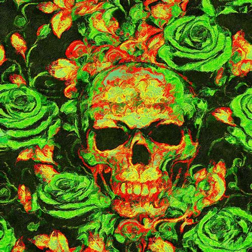 Garden Skull