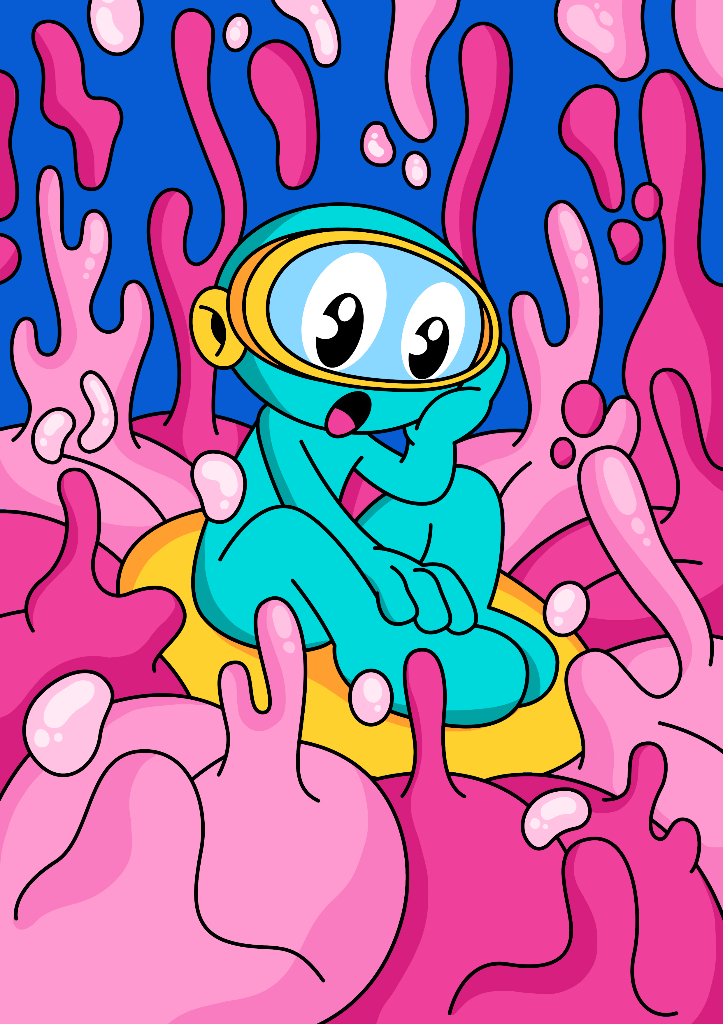 Become liquid