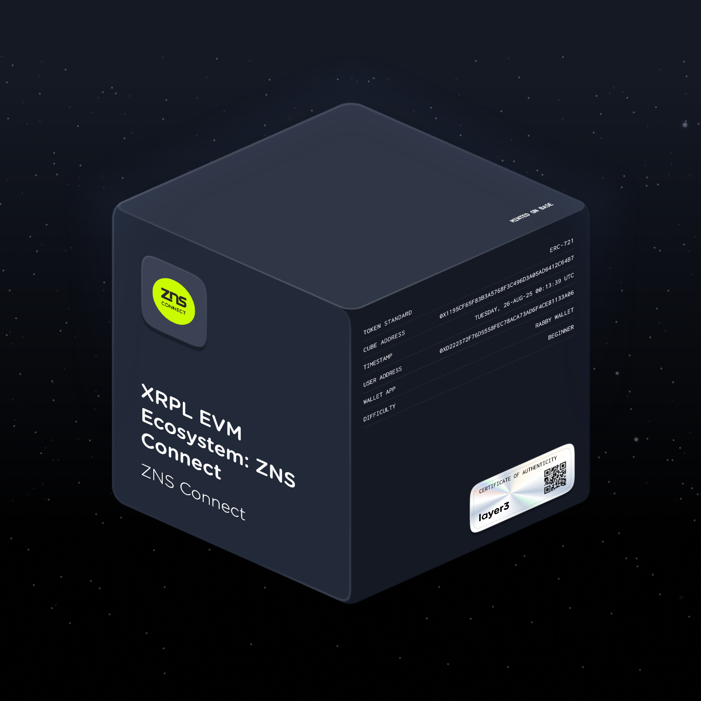 XRPL EVM Ecosystem: ZNS Connect