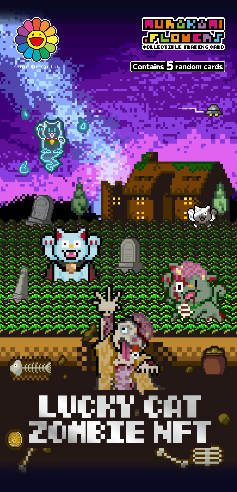 Lucky Cat Zombie NFT Pack