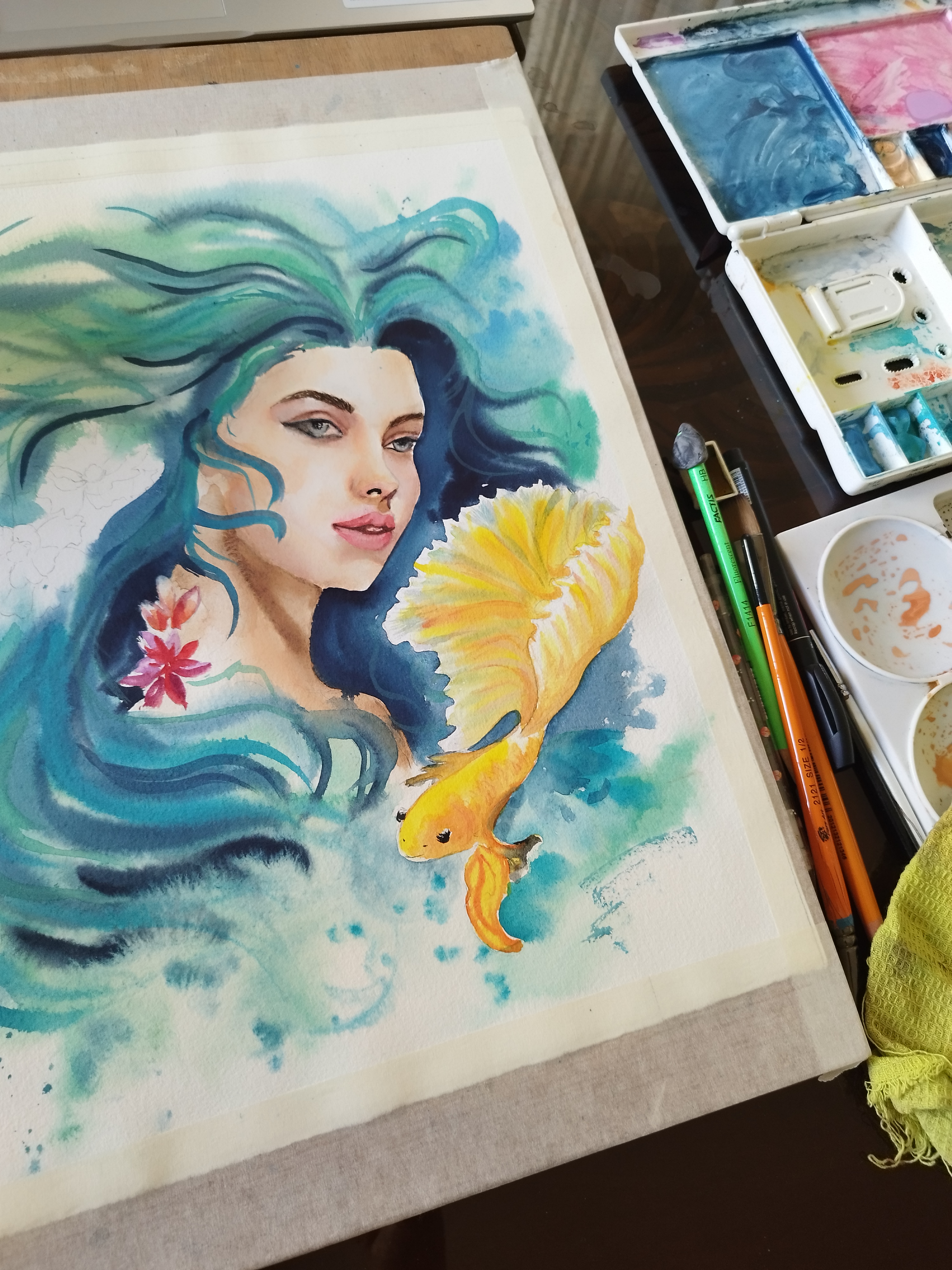 Breathtaking moment of painting #5