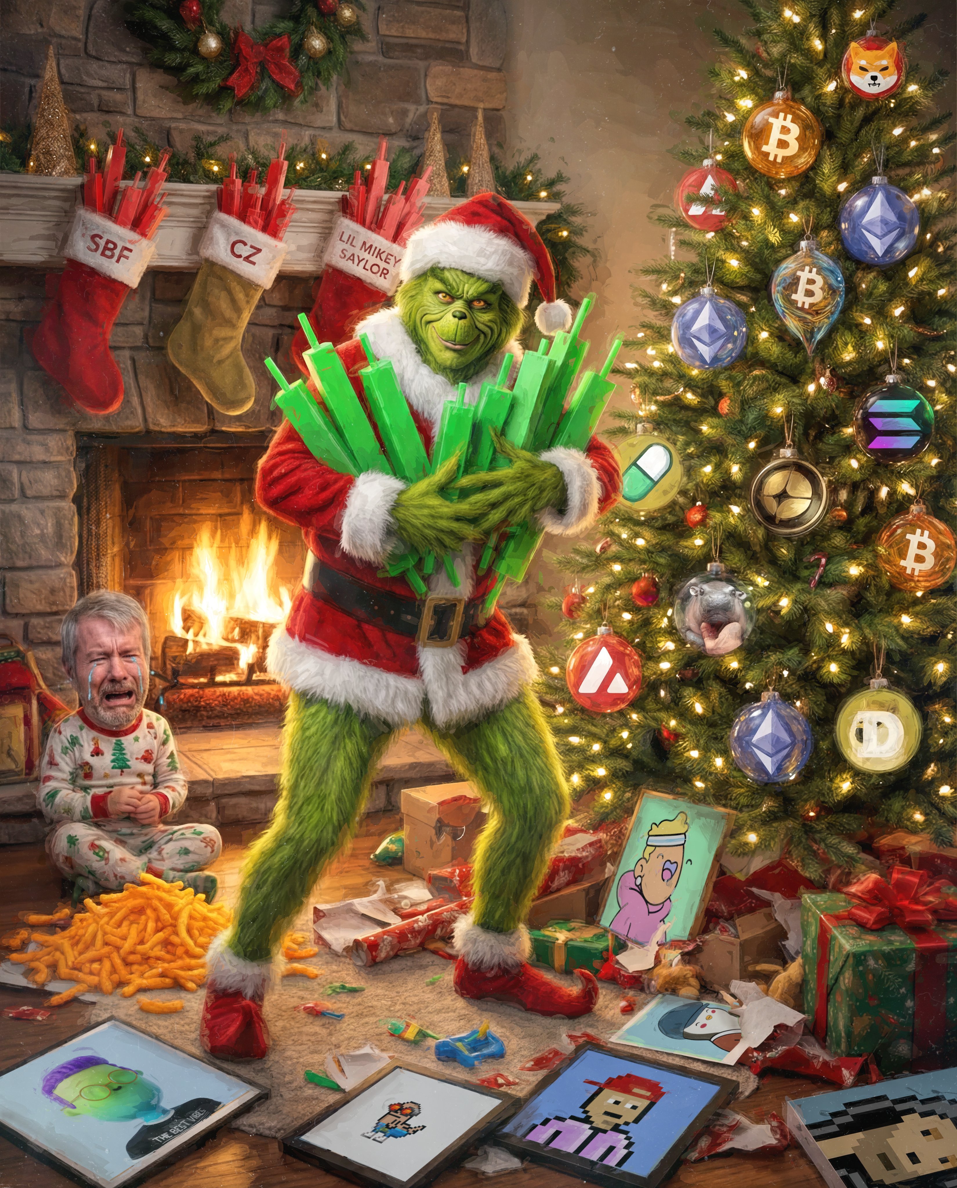 HOW THE GRINCH STOLE CRYPTO