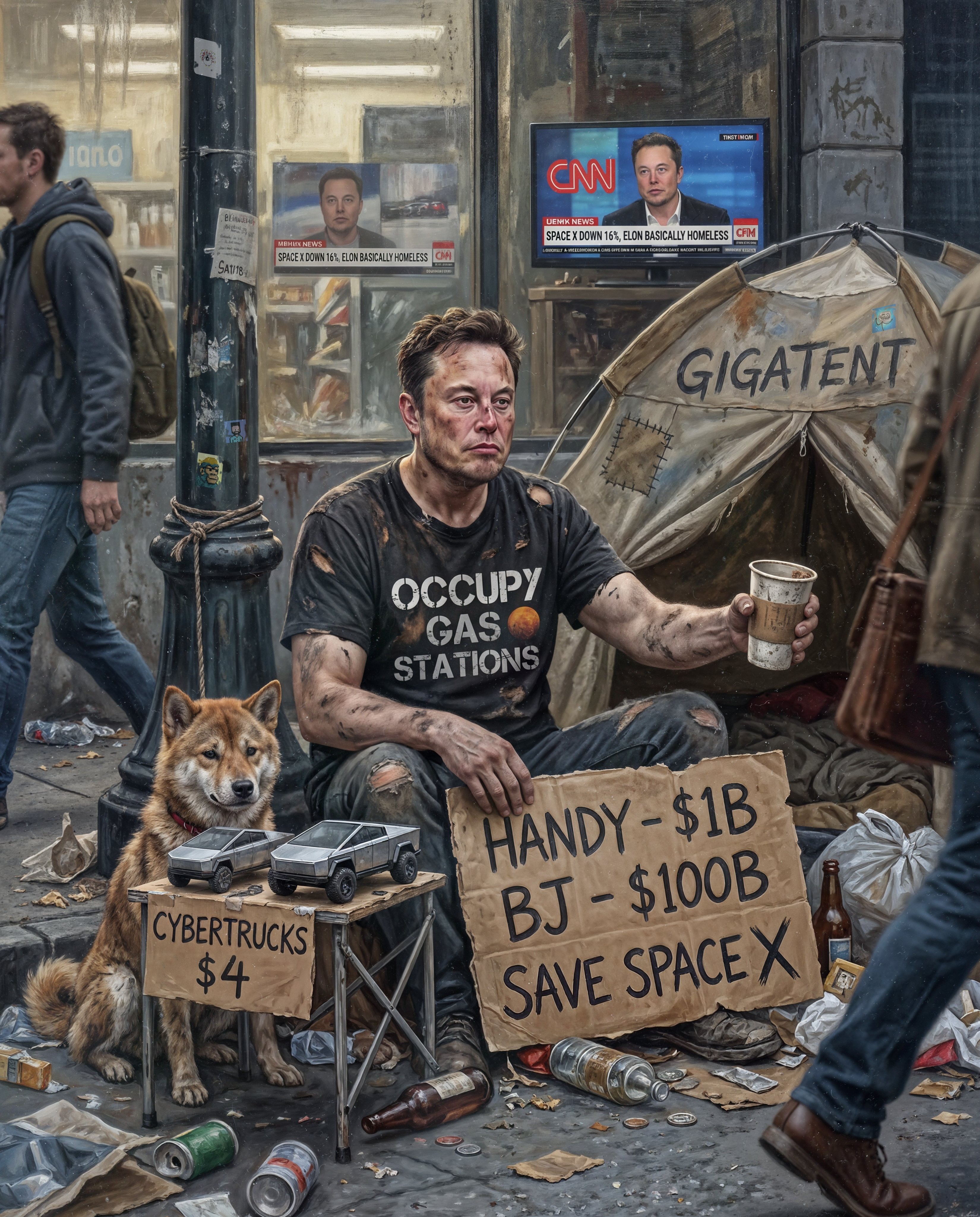 ELON POOR AF