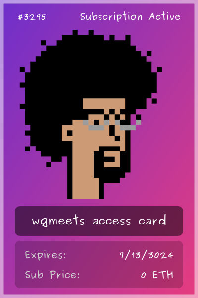 wgmeets club card