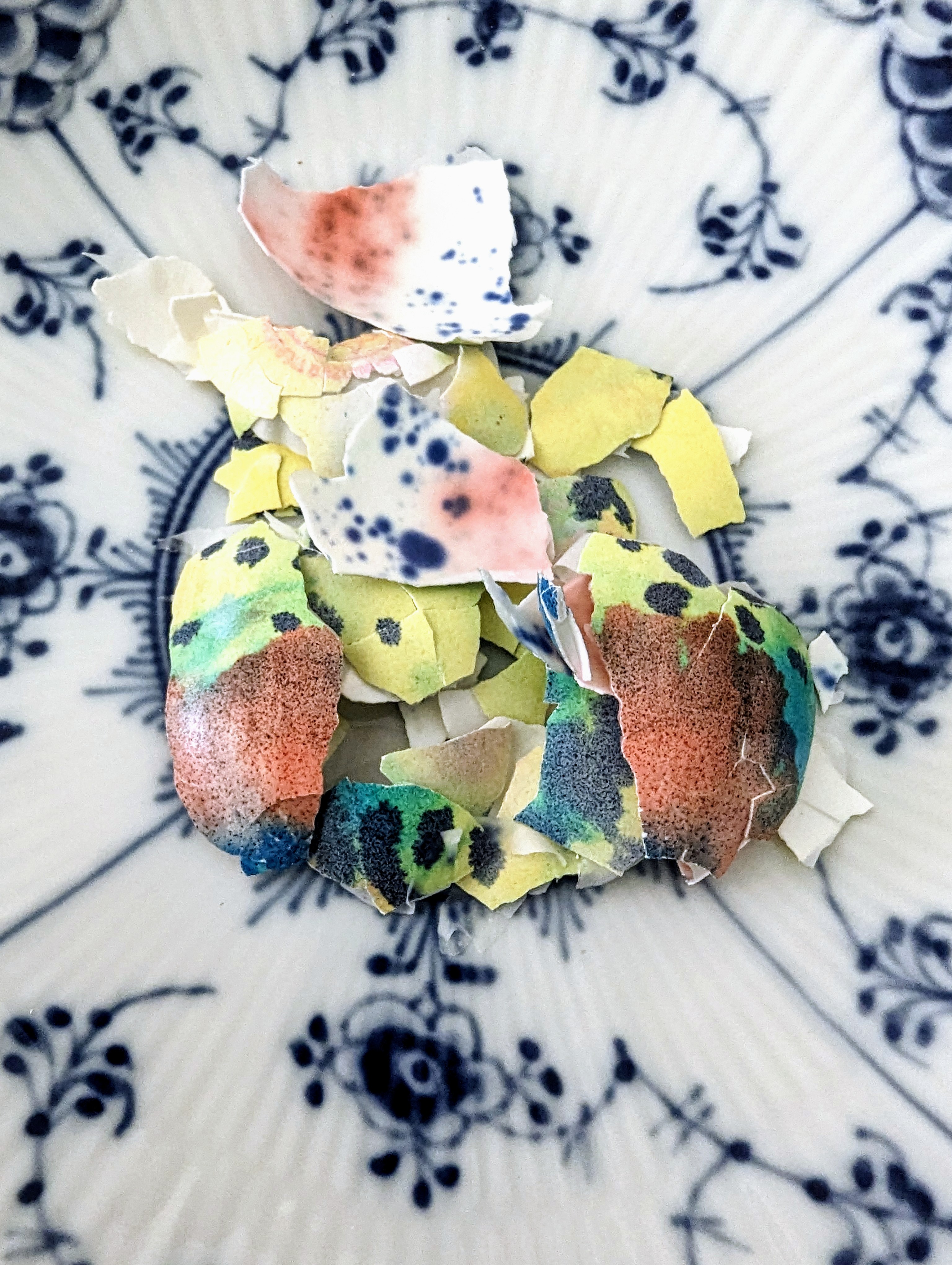 ...walking upon eggs...