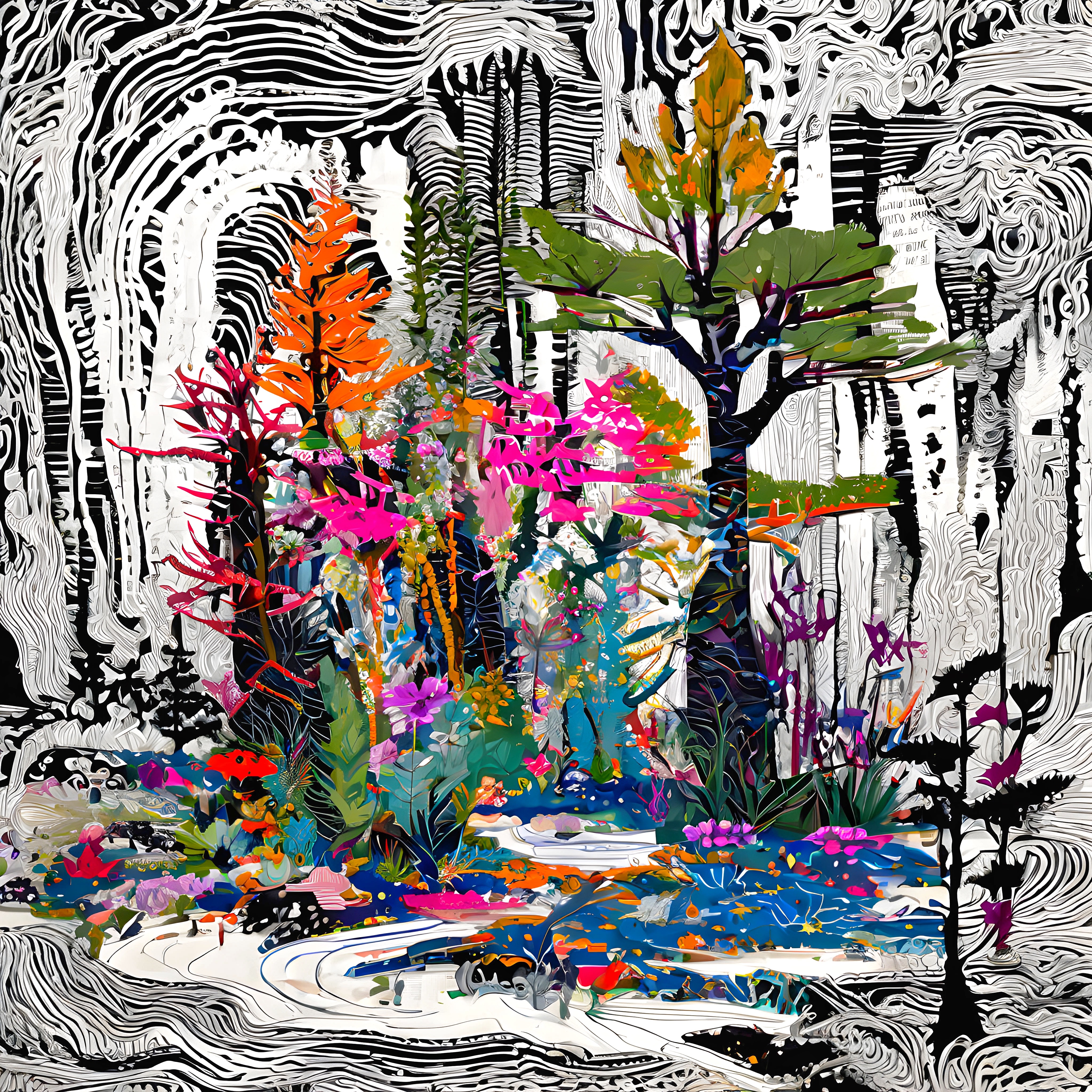 glitch landscape 