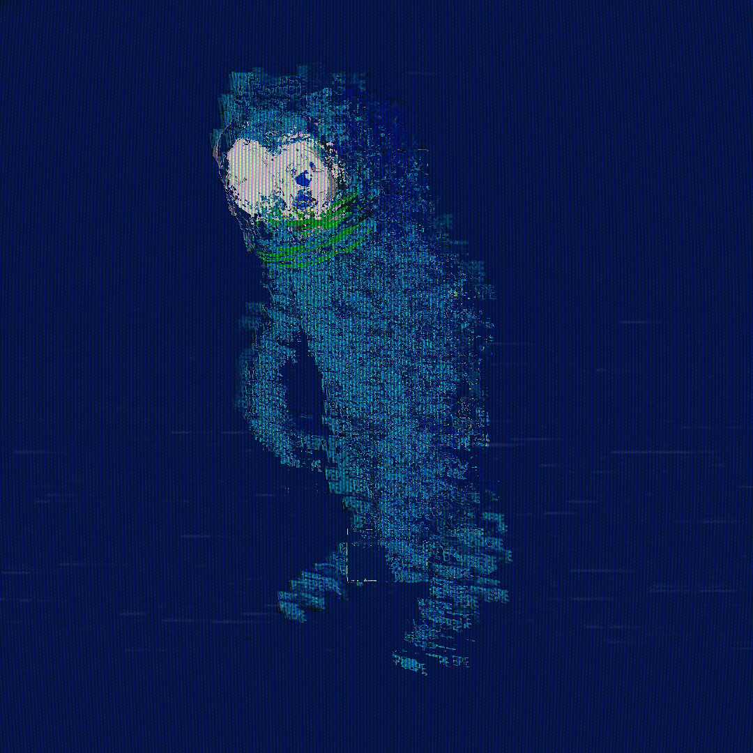 PEPE BLUESCREEN