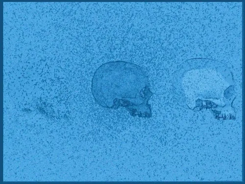 pale blue death (a color study)