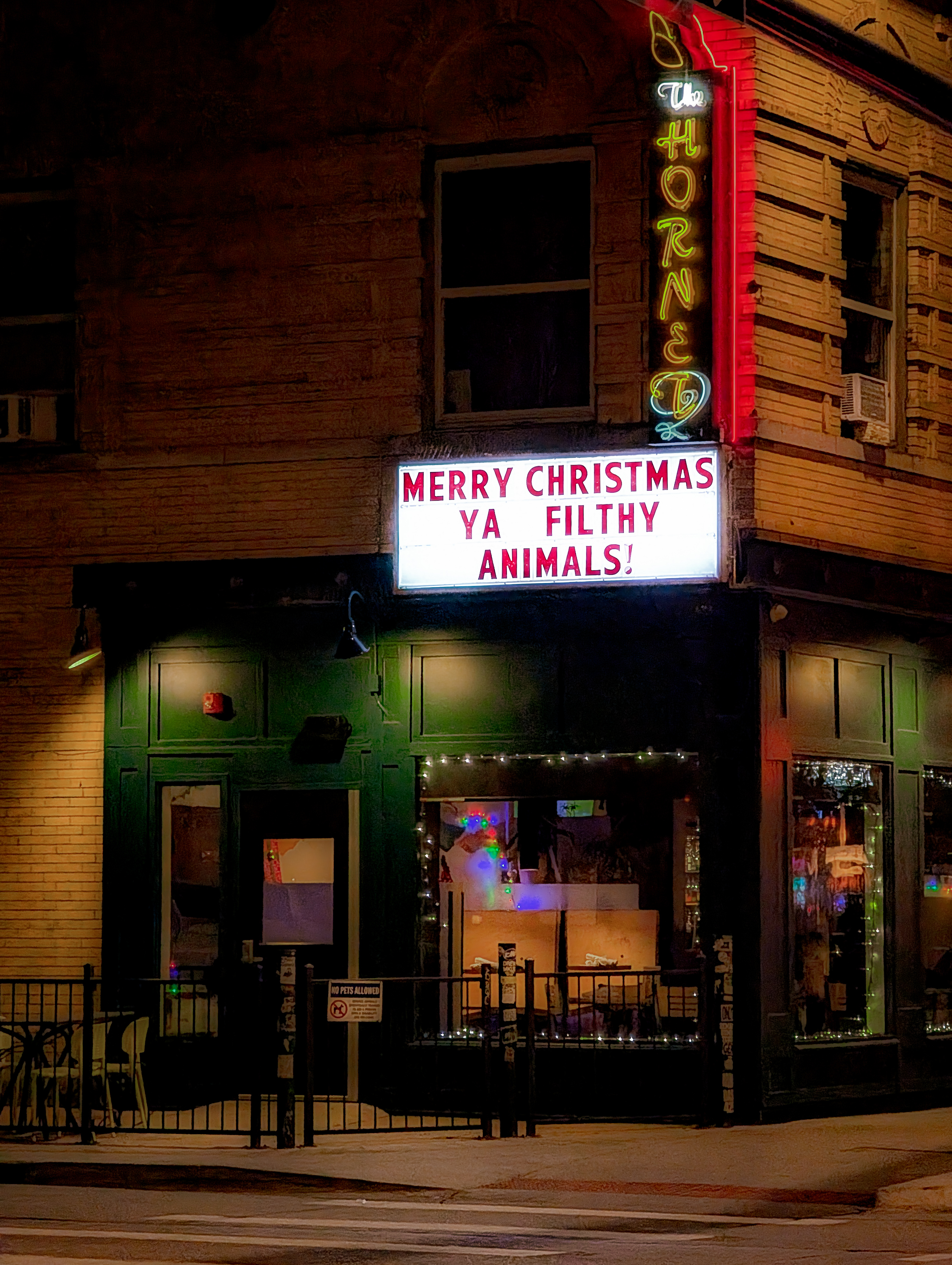 Merry Christmas ya filthy animals