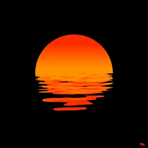 The sun sank #1543