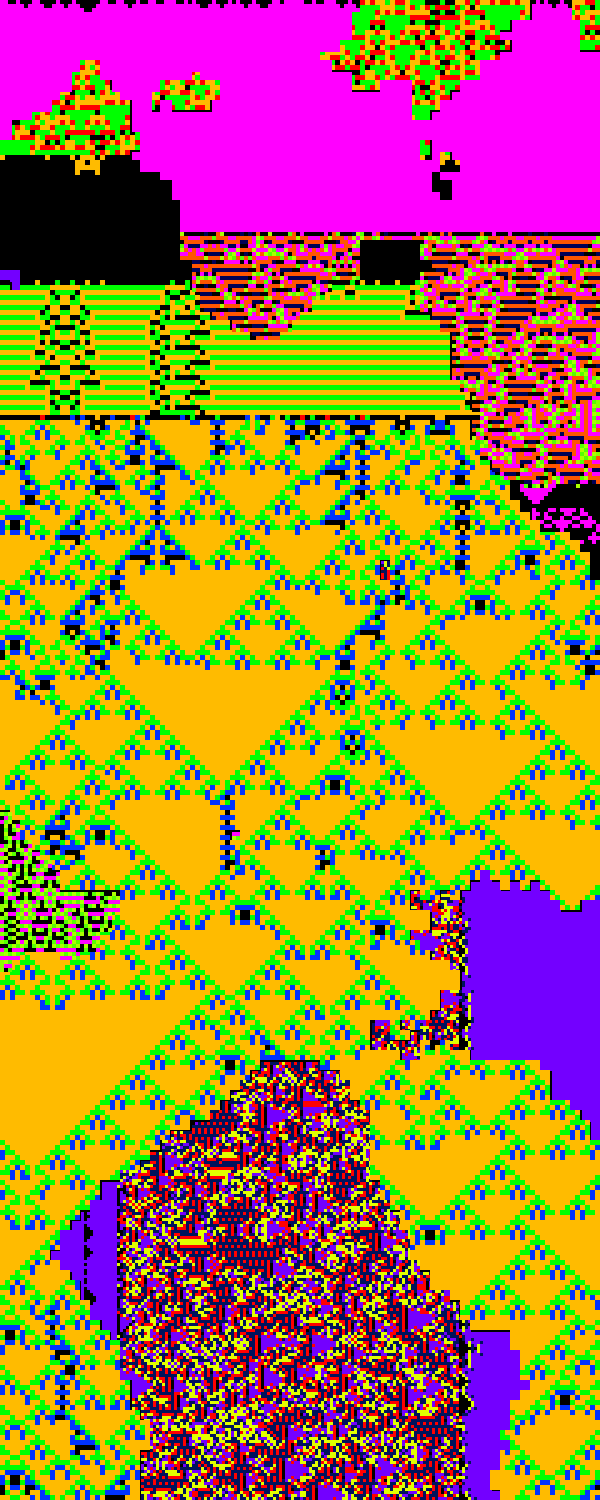 Cellular AutoMaTta #0032