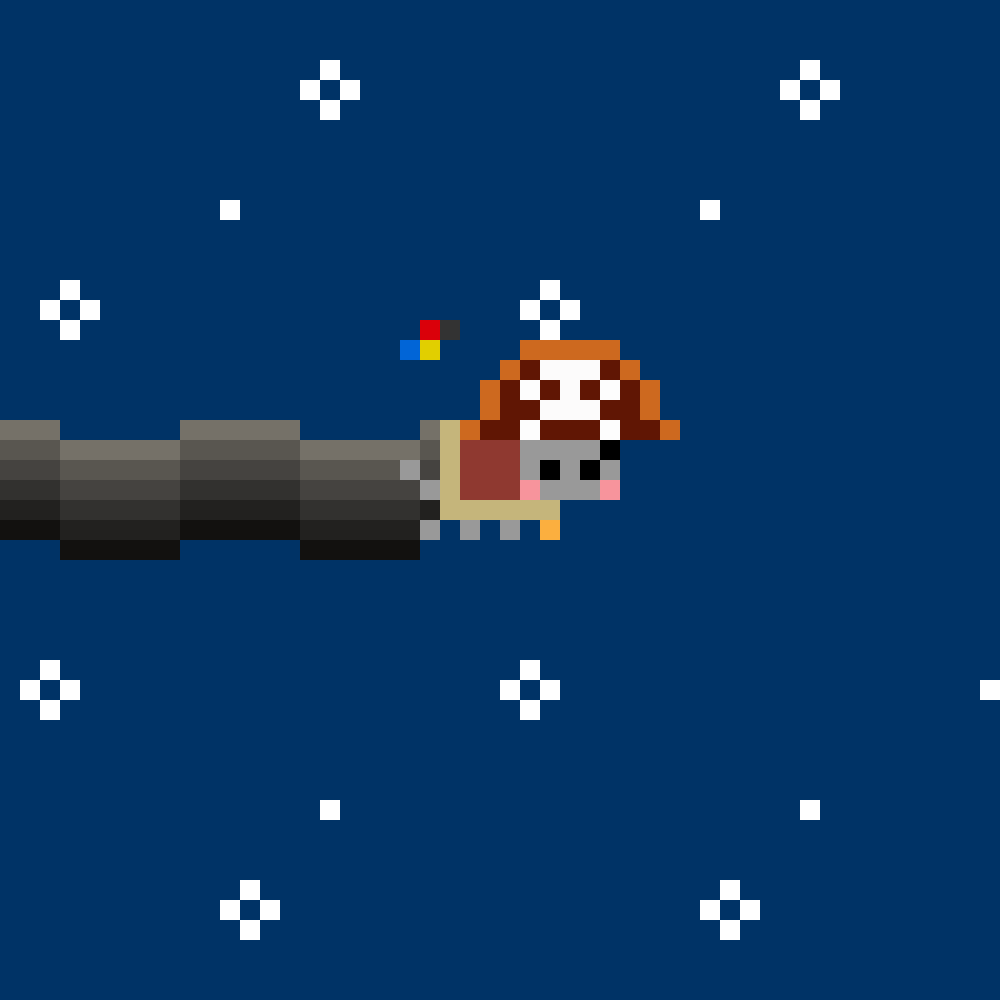 Pirate Dot Cat