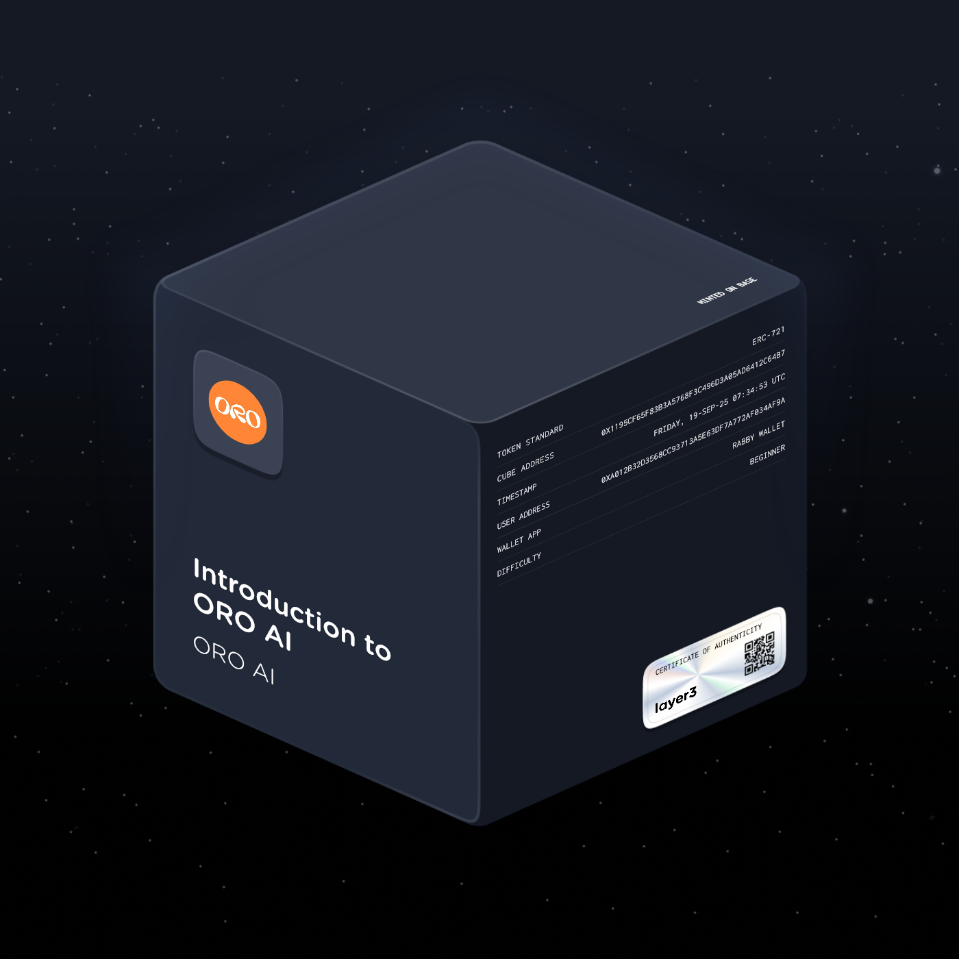 Introduction to ORO AI