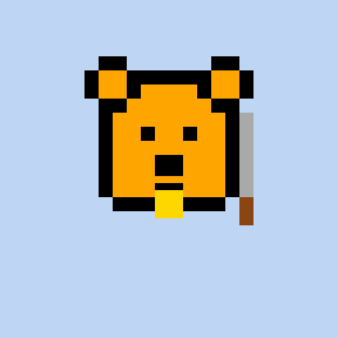 Pixel Bear #4177