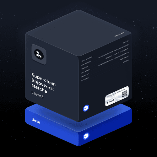 Superchain Enjoyeers: Matcha