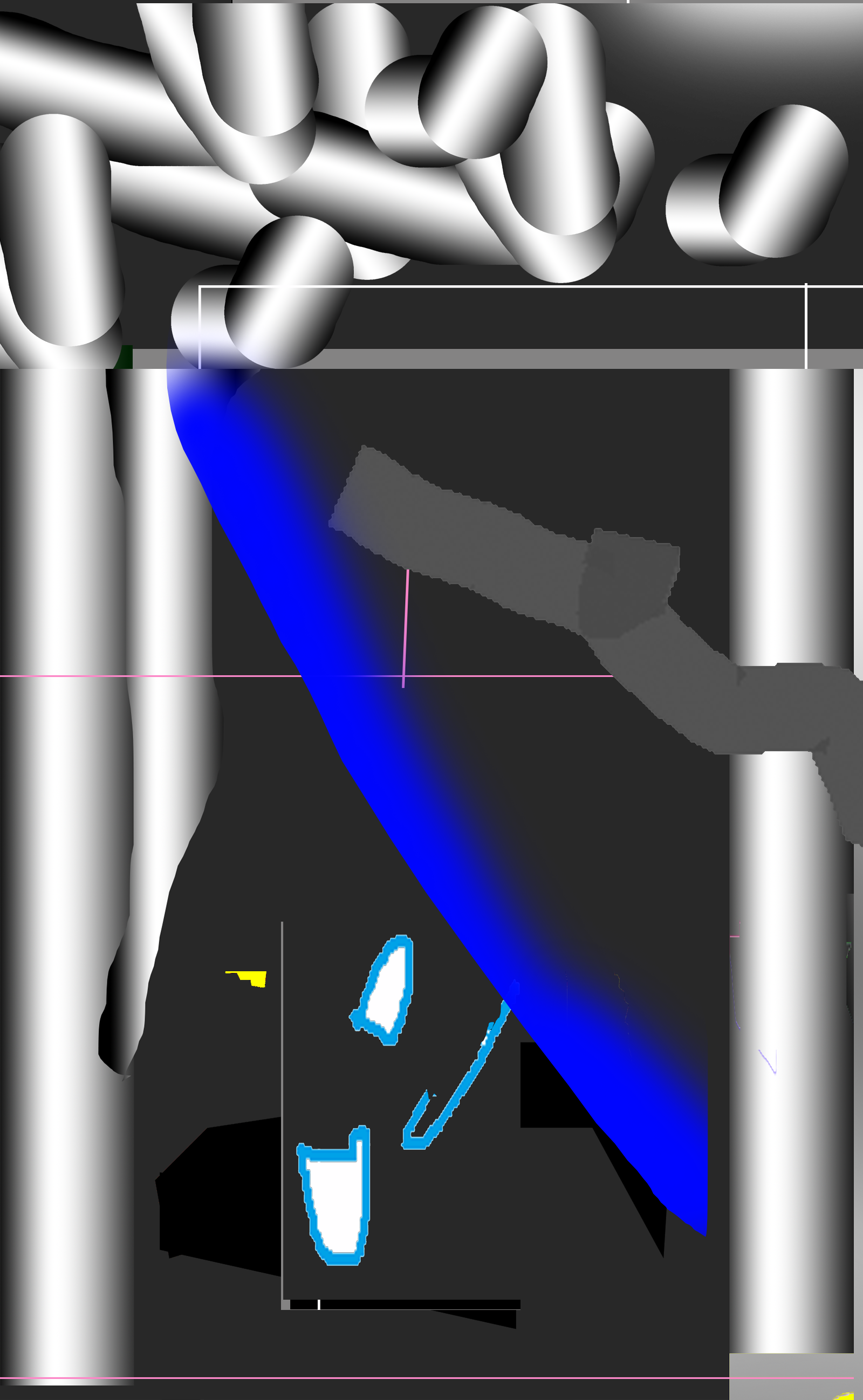azul