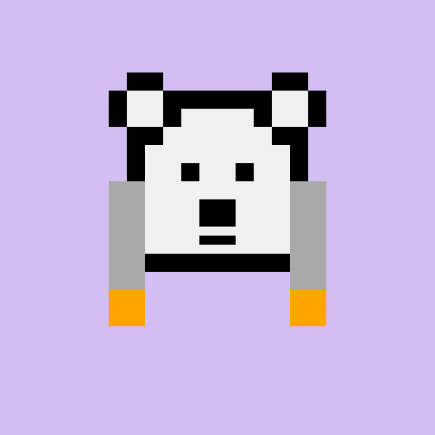 Pixel Bear #45509
