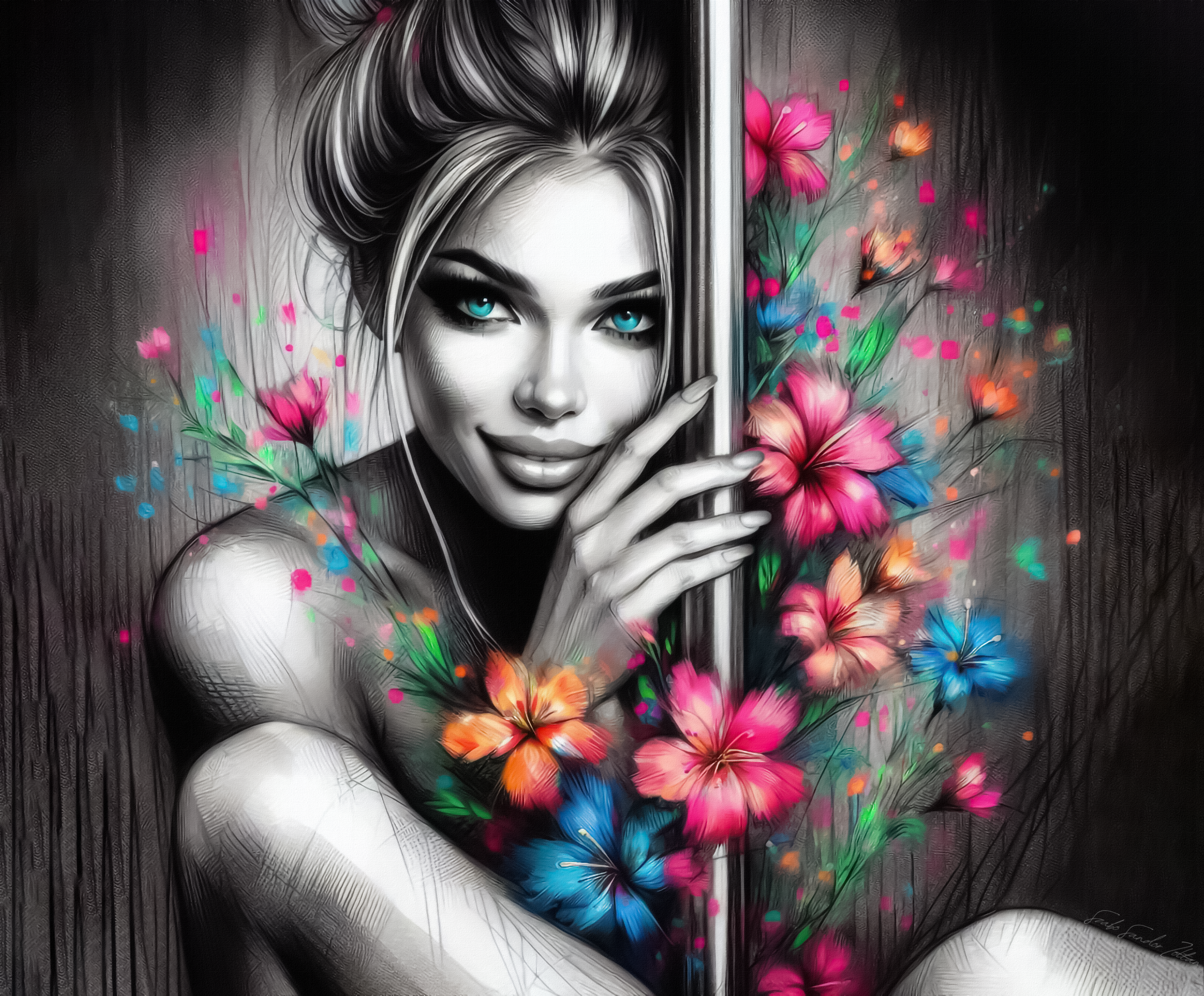 - Blooming Pole Dance -
