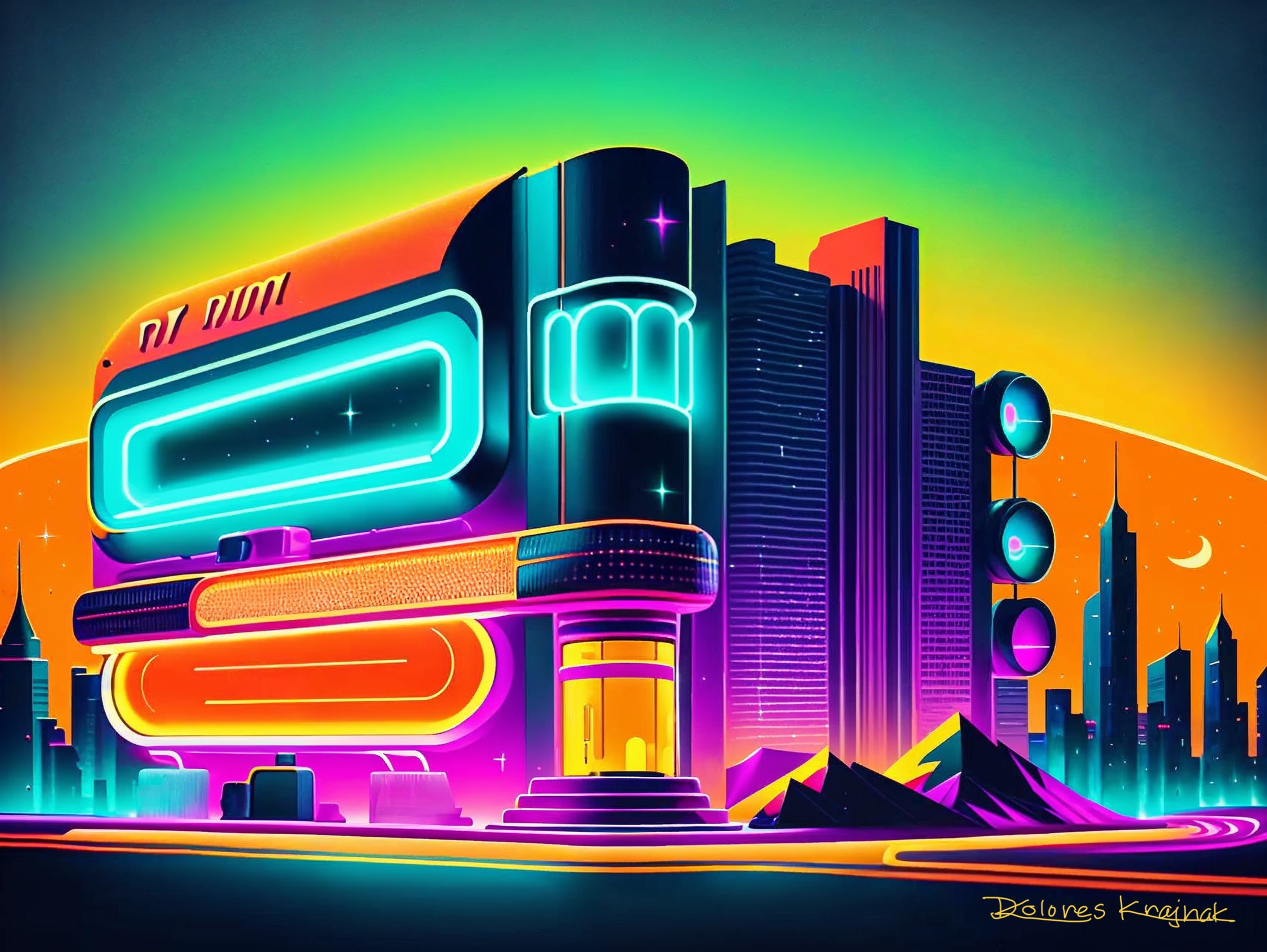 Neon City R 1 #23