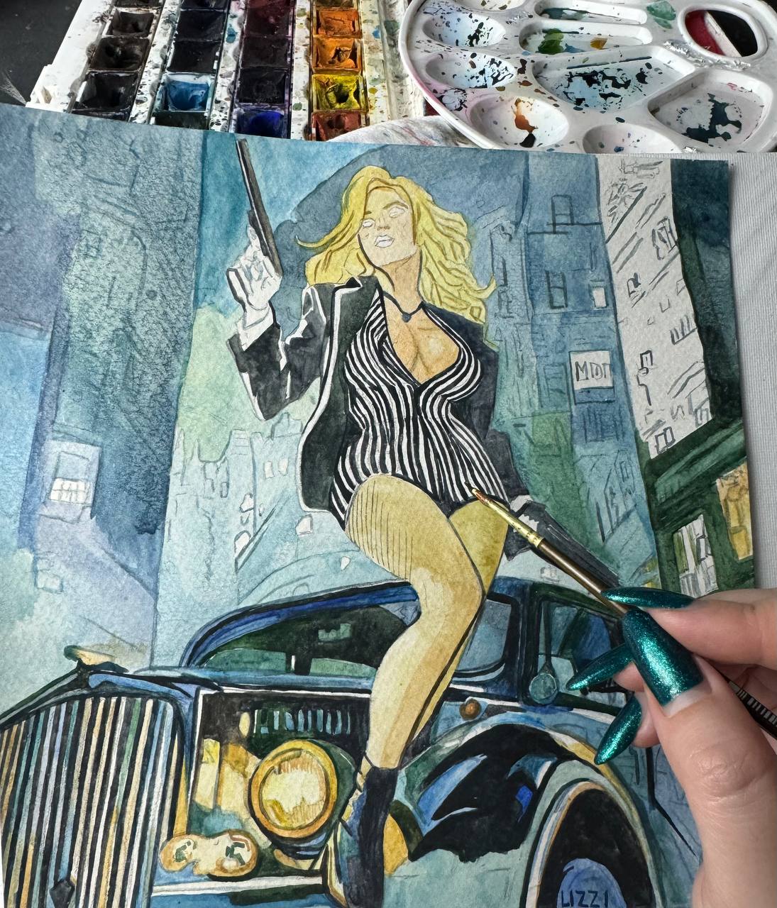 Queen of the Night City #7