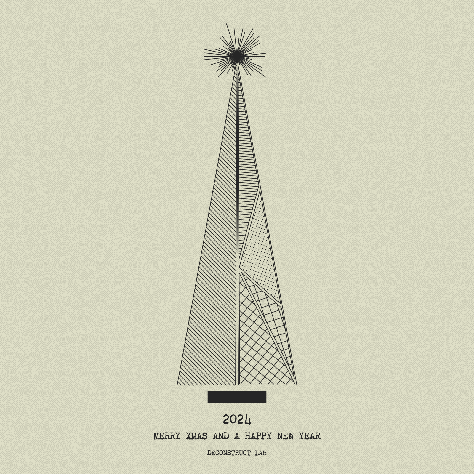 Have Yourself a Merry Little Geometric Tree #199