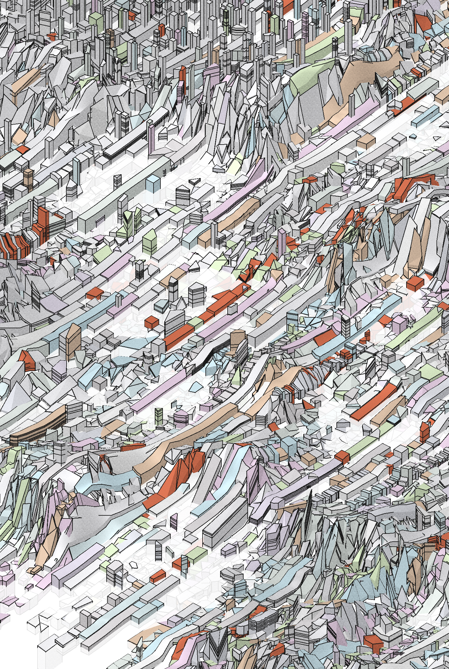 Urban Mountainscape