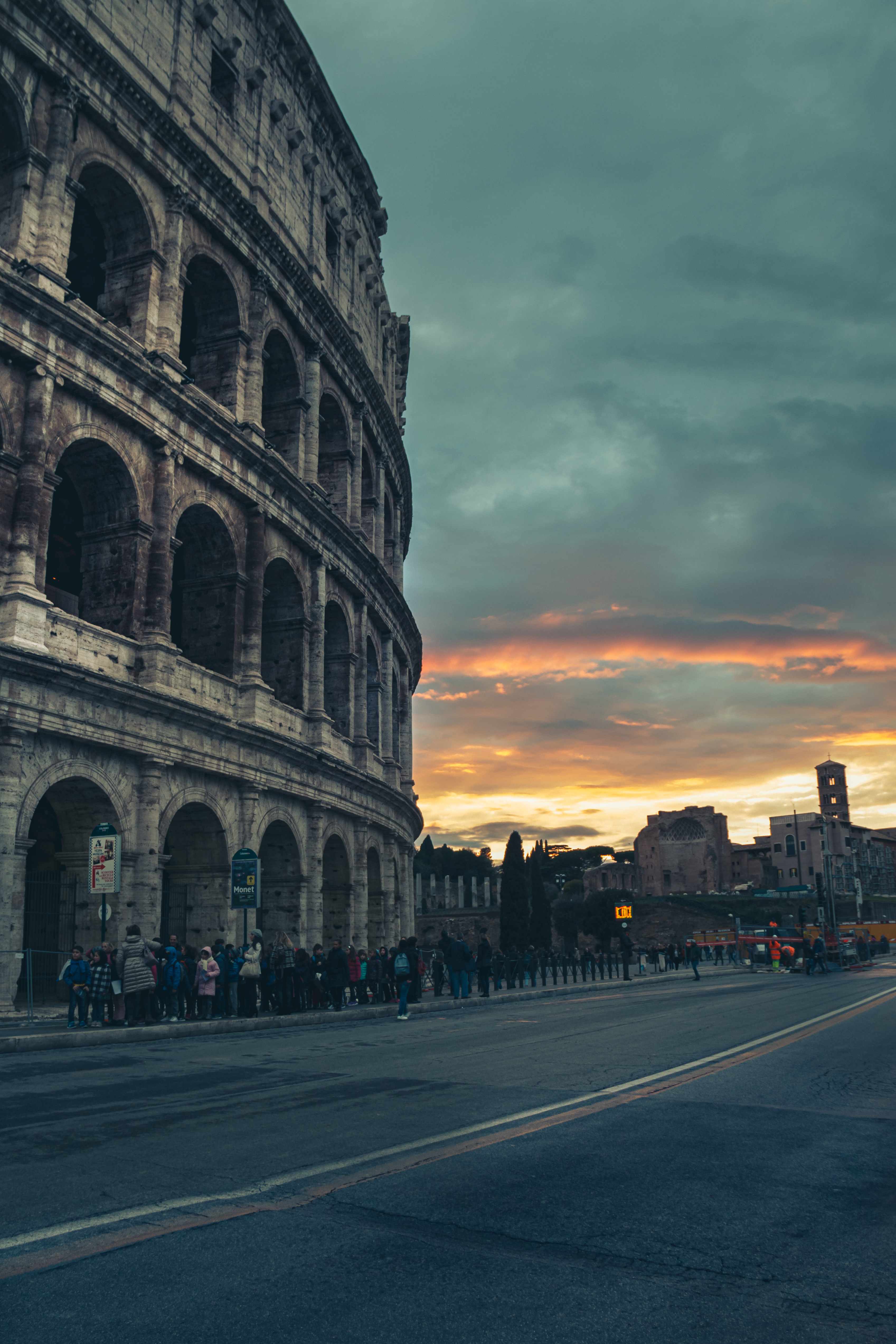 Dusk at the Colosseum #9