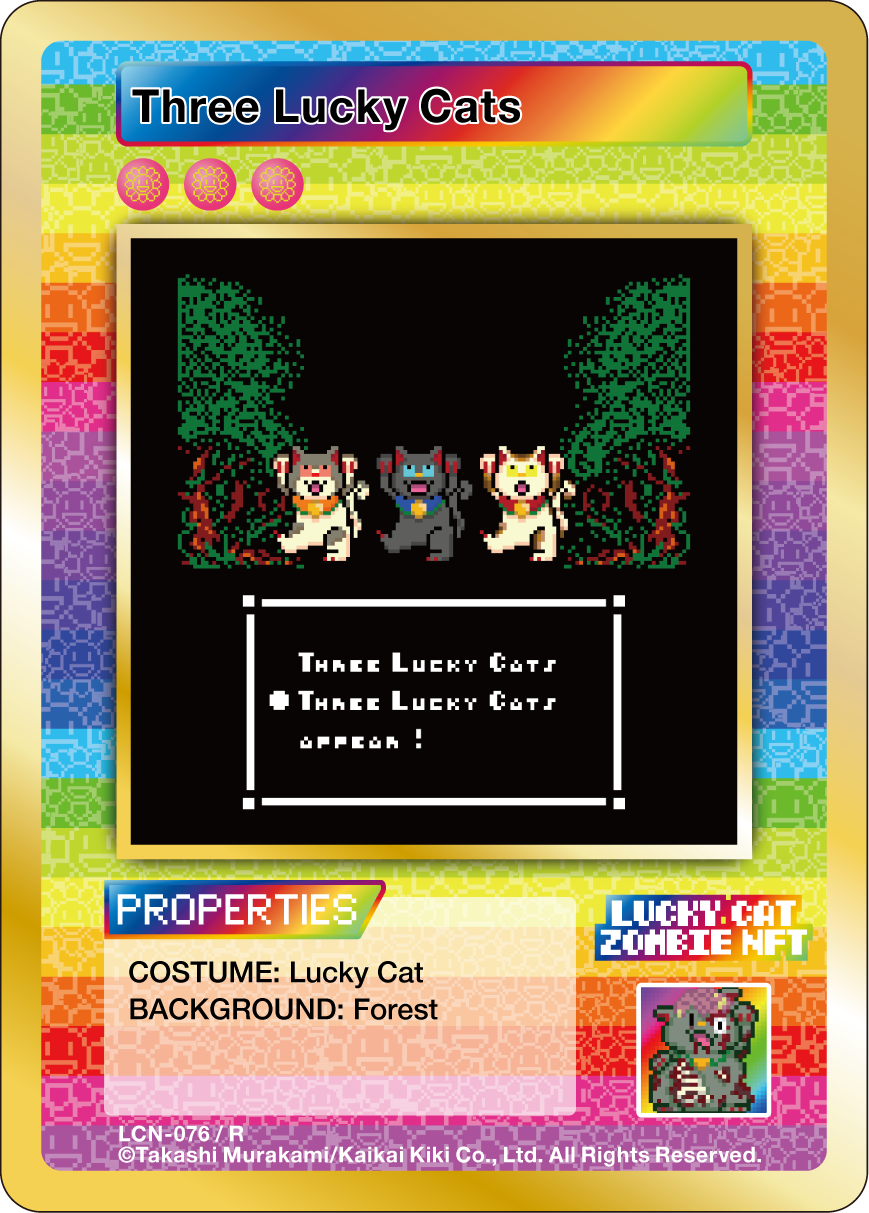 Three Lucky Cats