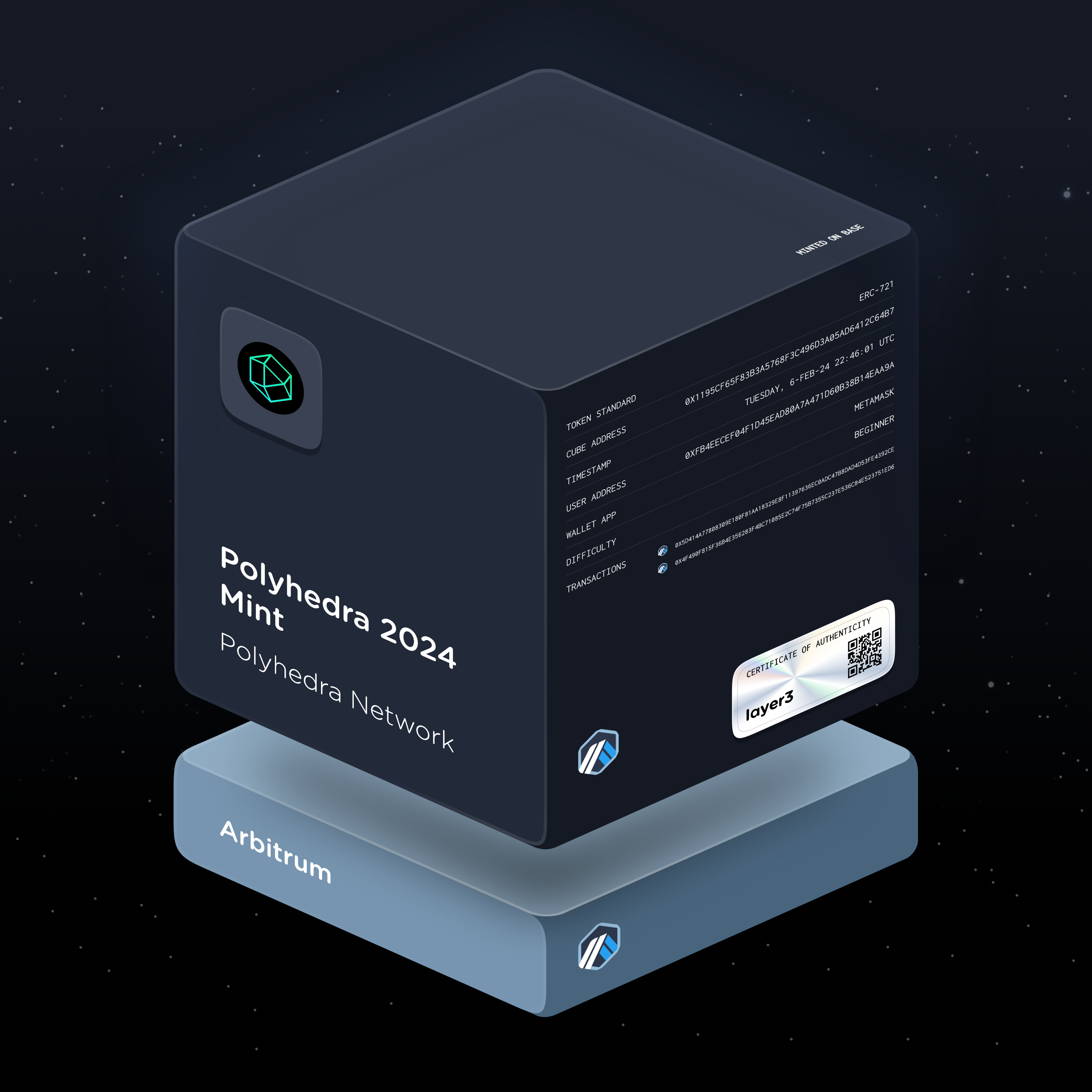 Polyhedra 2024 Mint